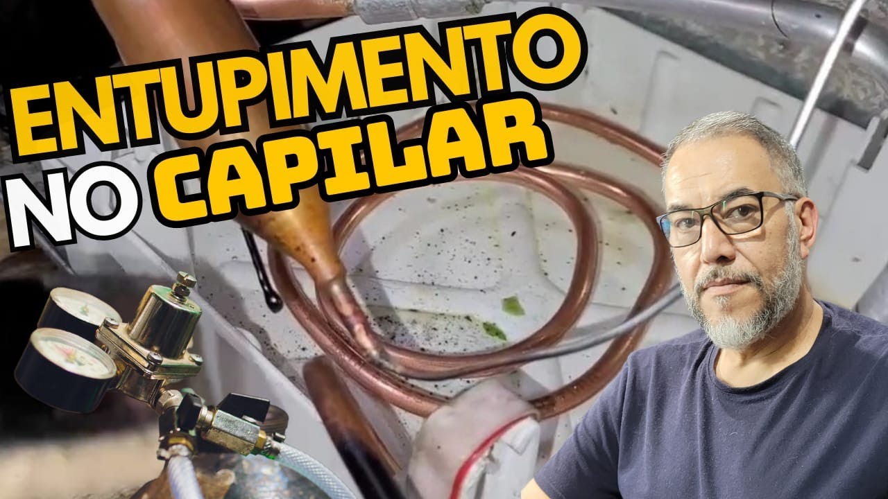 ❄️🔧Trocar ou Desobstruir o Capilar, O que é Melhor? Curso de Refrigeração