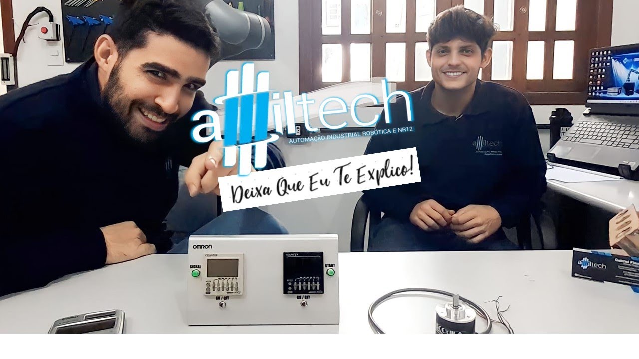 CONFIGURAÇÃO DO CONTADOR H7CX JUNTO AO ENCODER OMRON - AMILTECH