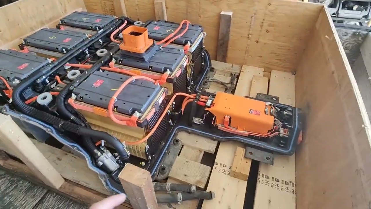 EV battery teardown! Chevy Spark Electric, battery disassembly.