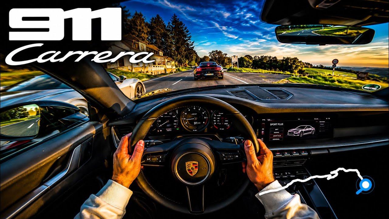 2024 Porsche 911 Carrera 394HP: Pov Test Drive
