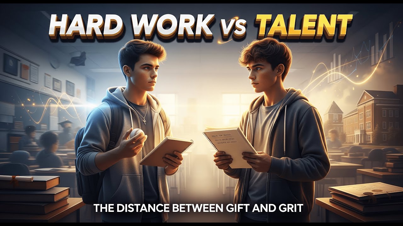 The Distance Between Gift and Grit — Inspirational Story of Hard Work vs Talent