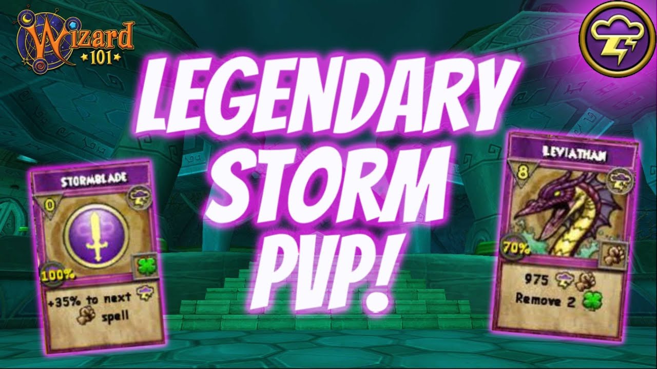 Wizard101: Legendary Storm PvP (60) Being a Noob