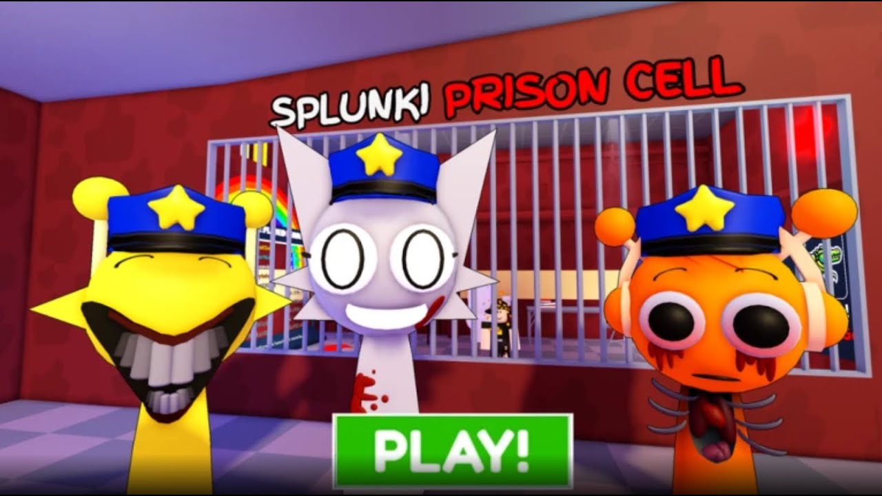 😱SPRUNKI Family Prison Run & Escape Challenge