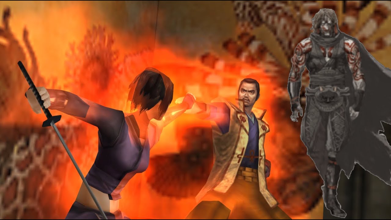 Tenchu 4 plus Possessed Ayame VS Matsunoshin Gohda