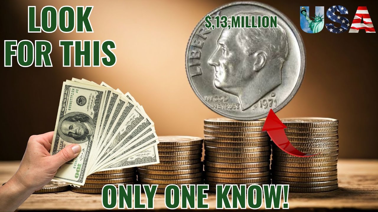 1971-D One Dime Coin Worth Millions? Rare Error You Need to See!