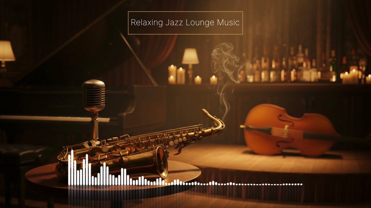 Relaxing Jazz Lounge Music | Smooth Saxophone & Late Night Café Vibes