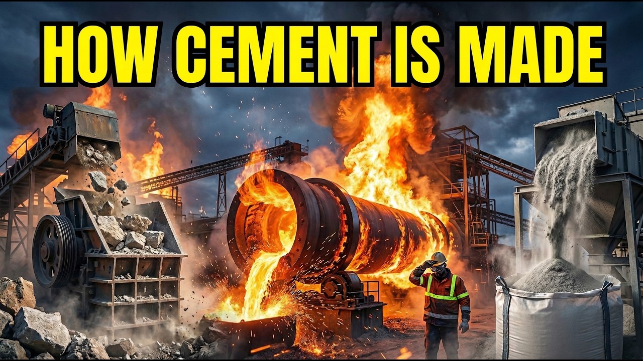 How Cement is Made in Factories? Full Production Process