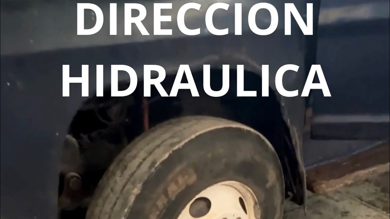 Adaptación de dirección hidráulica en camión Ford f600 motor Perkins fase2!