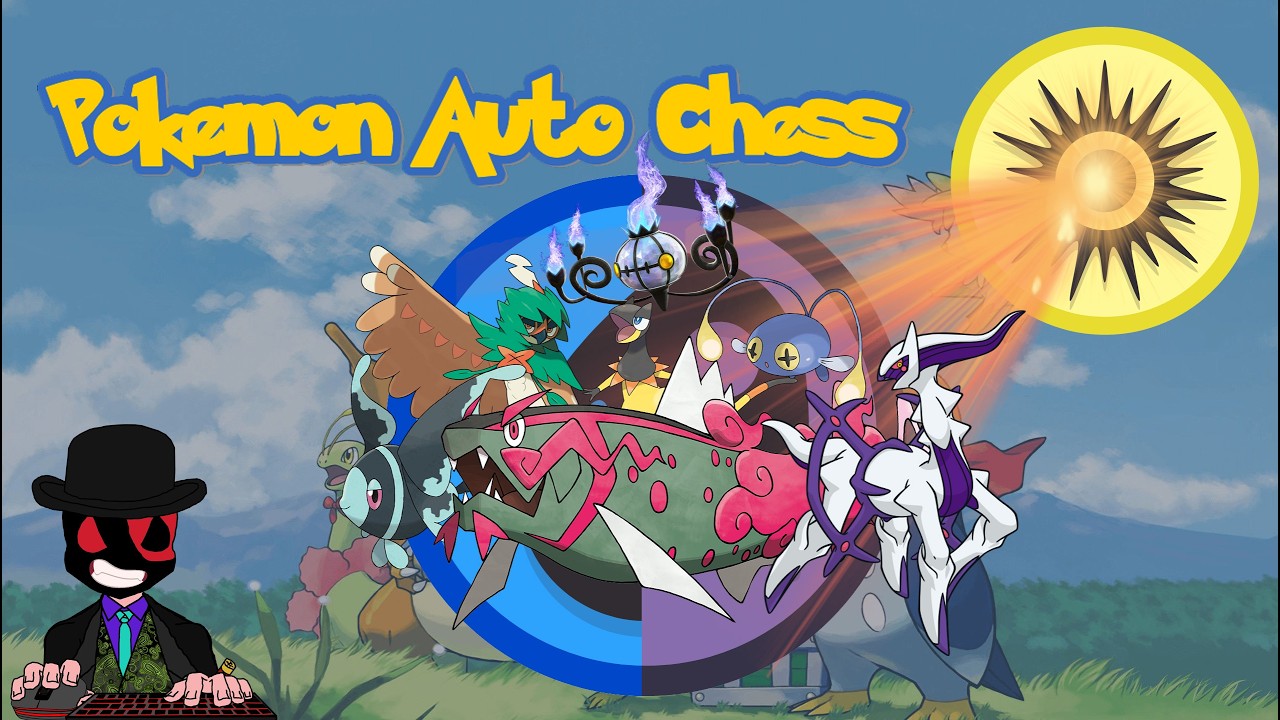 Basculegion Carrying in the Light. Pokemon Auto Chess. 6 Ghost, 5 Light, 3 Water.