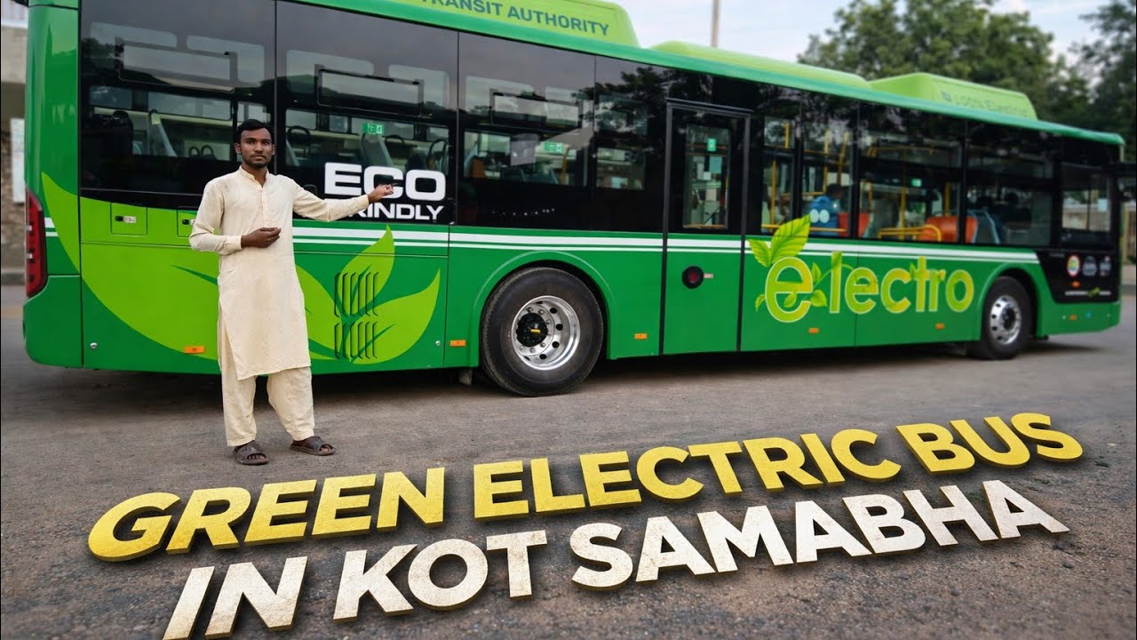 Green Bus in My city 😱