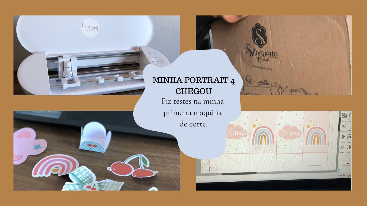 COMPREI A PORTRAIT 4: Fiz testes e minha impressora voltou a funcionar. #papelaria #personalizados