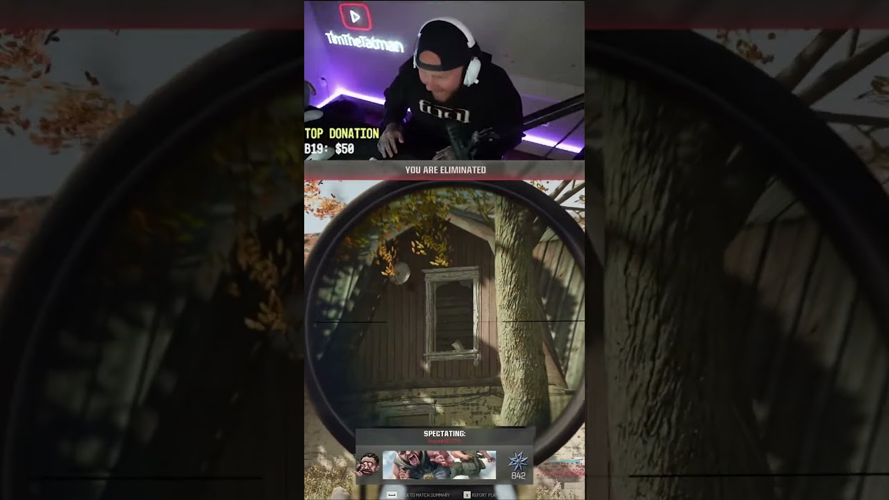 TIMTHETATMAN SPECTATES THE #1 SNIPER ON VERDANSK