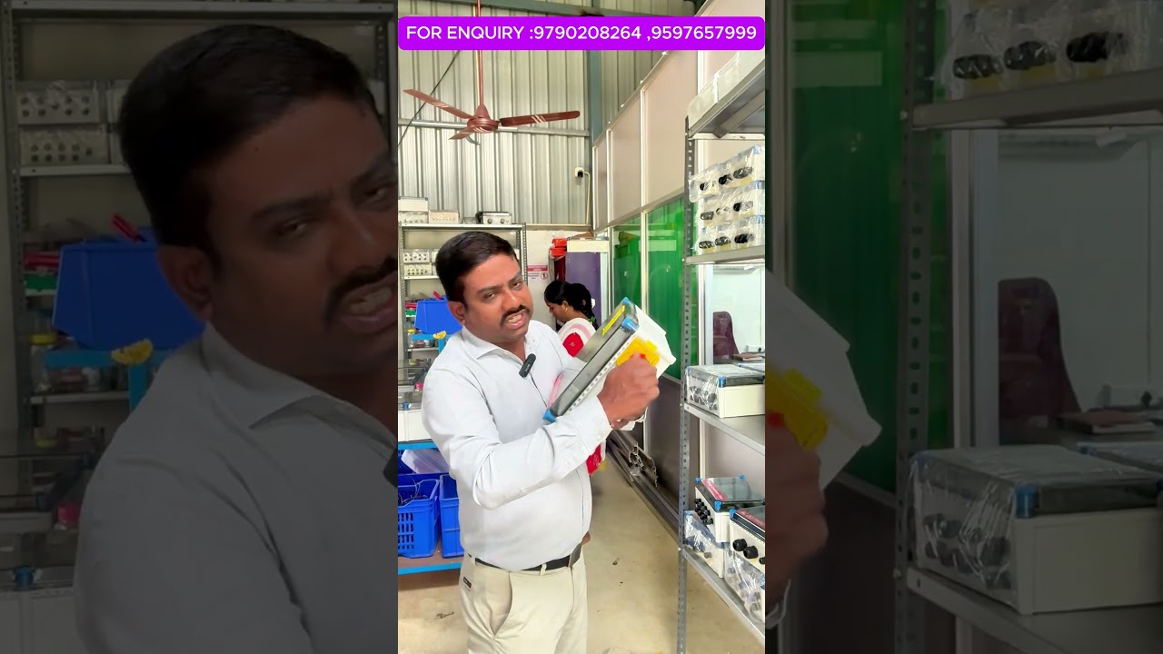 🔥 ACDB DCDB Inside View 😍  Solar Panel Safety Devices Explained Tamil