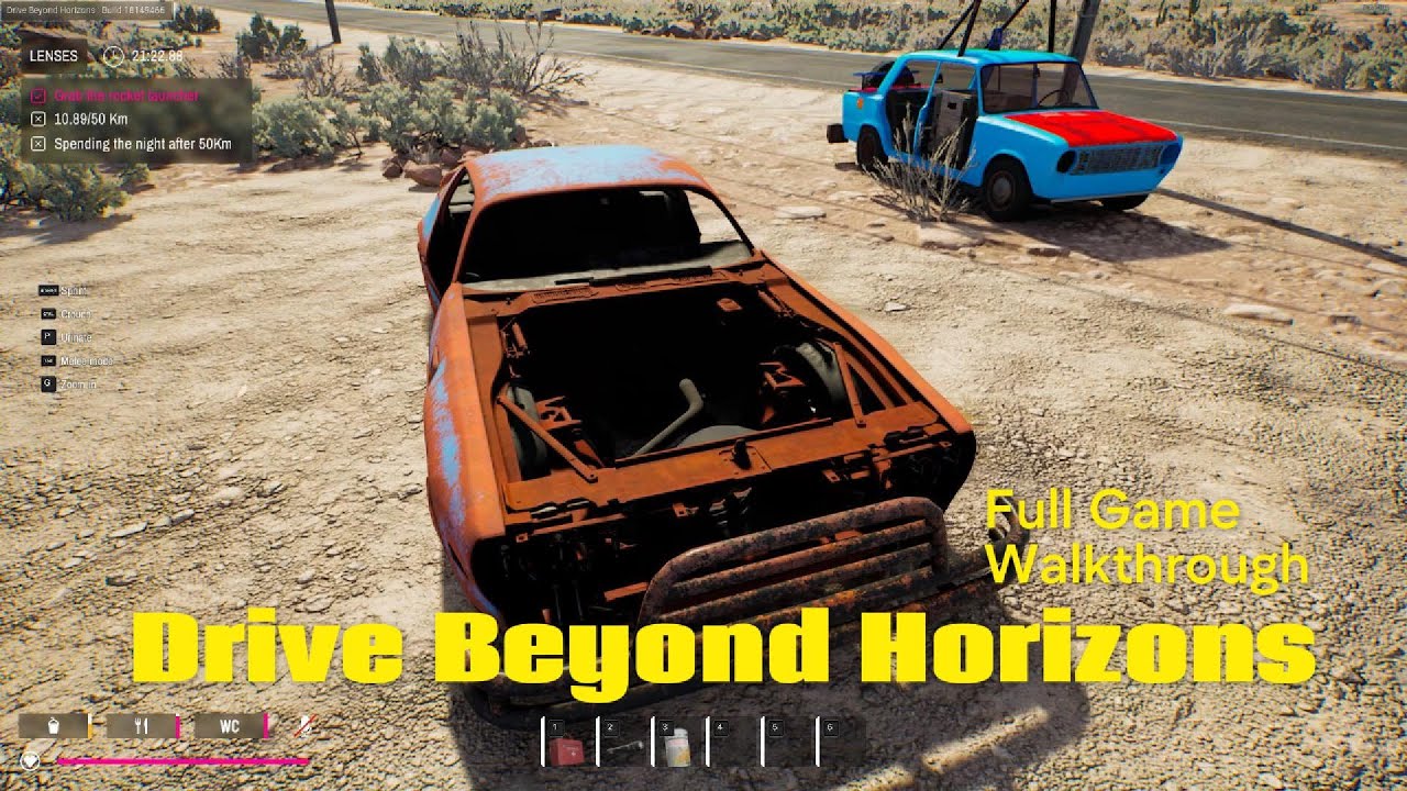 Drive Beyond Horizons - Full Game Walkthrough (No Commentary) [1080p 60FPS]