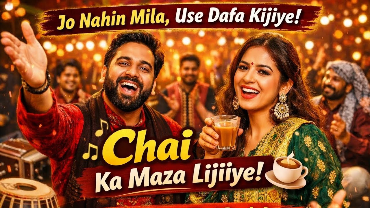 Chai Ka Maza Lijiye ☕ | High Energy Qawwali Folk Fusion | Motivational Chai Song 2026 