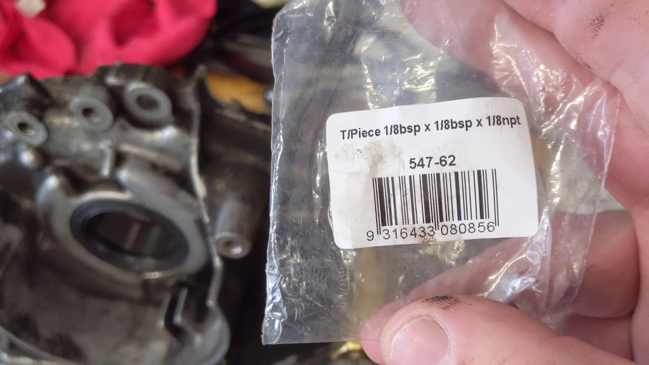 Oil pressure transducer adapter for Legnum/Galant VR4