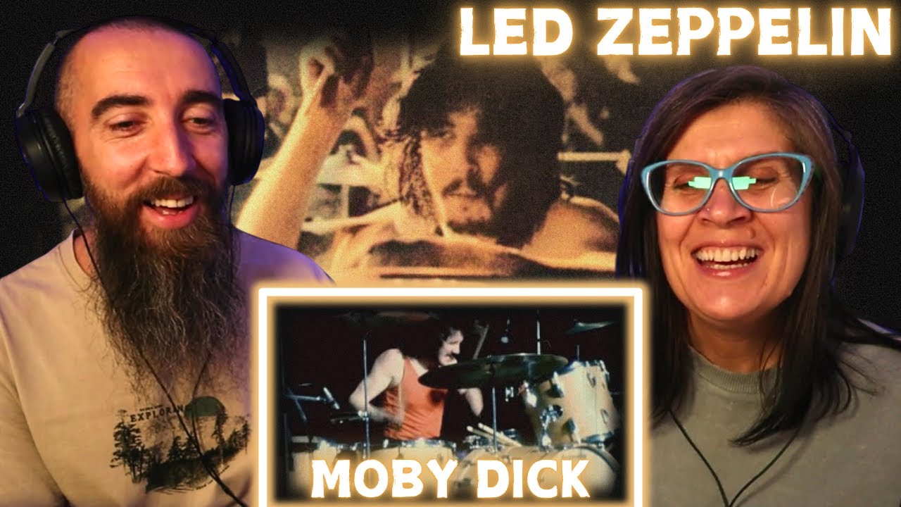 Led Zeppelin - Moby Dick (REACTION) with my wife