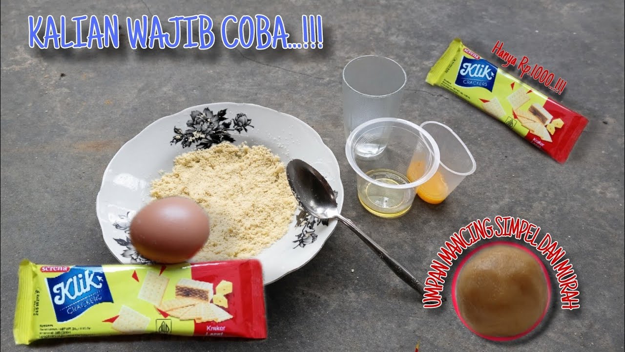 Bikin umpan pakai roti | mancing | fishing | umpan mancing | ikan 