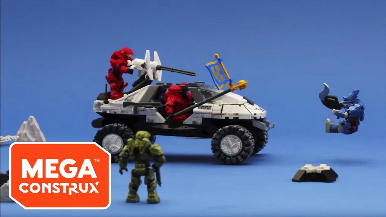 Capture the Flag: CTF Arctic Warthog | Halo | Mega Construx