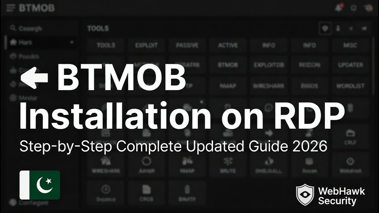 BTMOB RAT(source code ) on Android & Laptop via RDP &ndash; Complete 2026 Installation Walkthrough