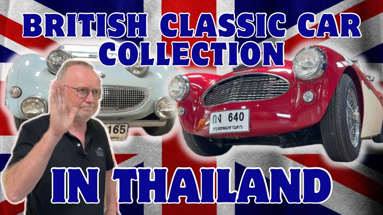 Inside the ever growing Classic British car collection in Thailand with the owner tour Part 1.
