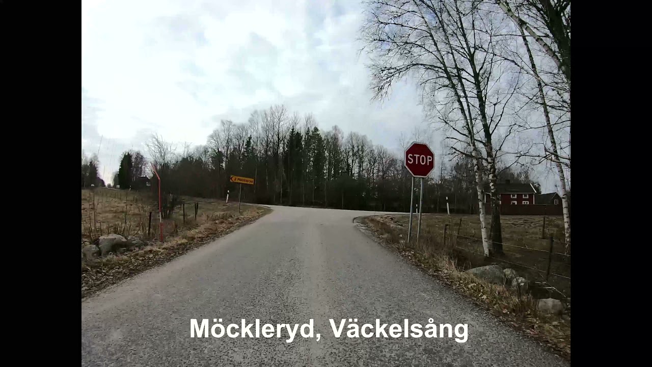 Kvarnamåla till Bamsan via Möckelryd, Slättemåla och Ekeryd.