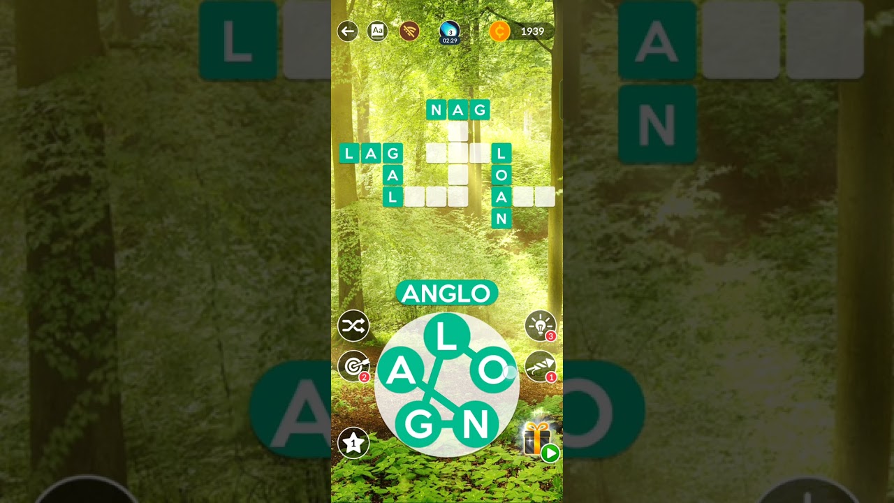 Wordscapes Level 79 Answers | Wordscapes 79 Solution