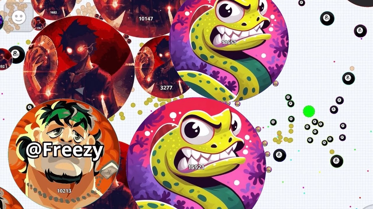 SOLO REVENGE ON SAVAGE TEAMS 🐍 (AGAR.IO MOBILE)
