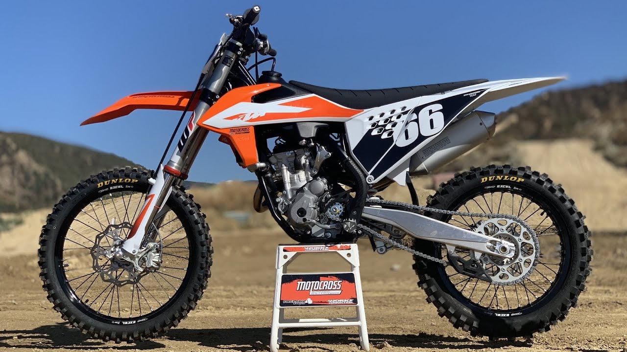 Первая поездка на KTM 250SXF 2020 года — журнал Motocross Action