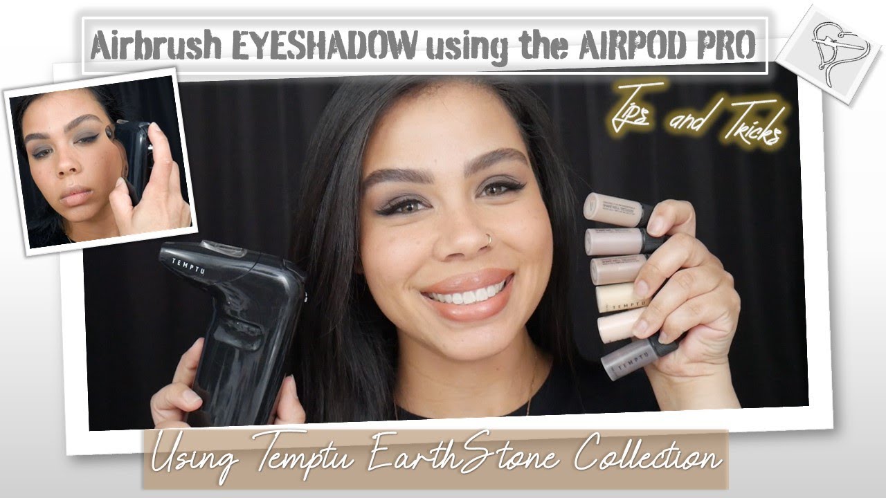 Temptu Airshadow in the AirpodPro Demo and Tips |IHeartAirbrush