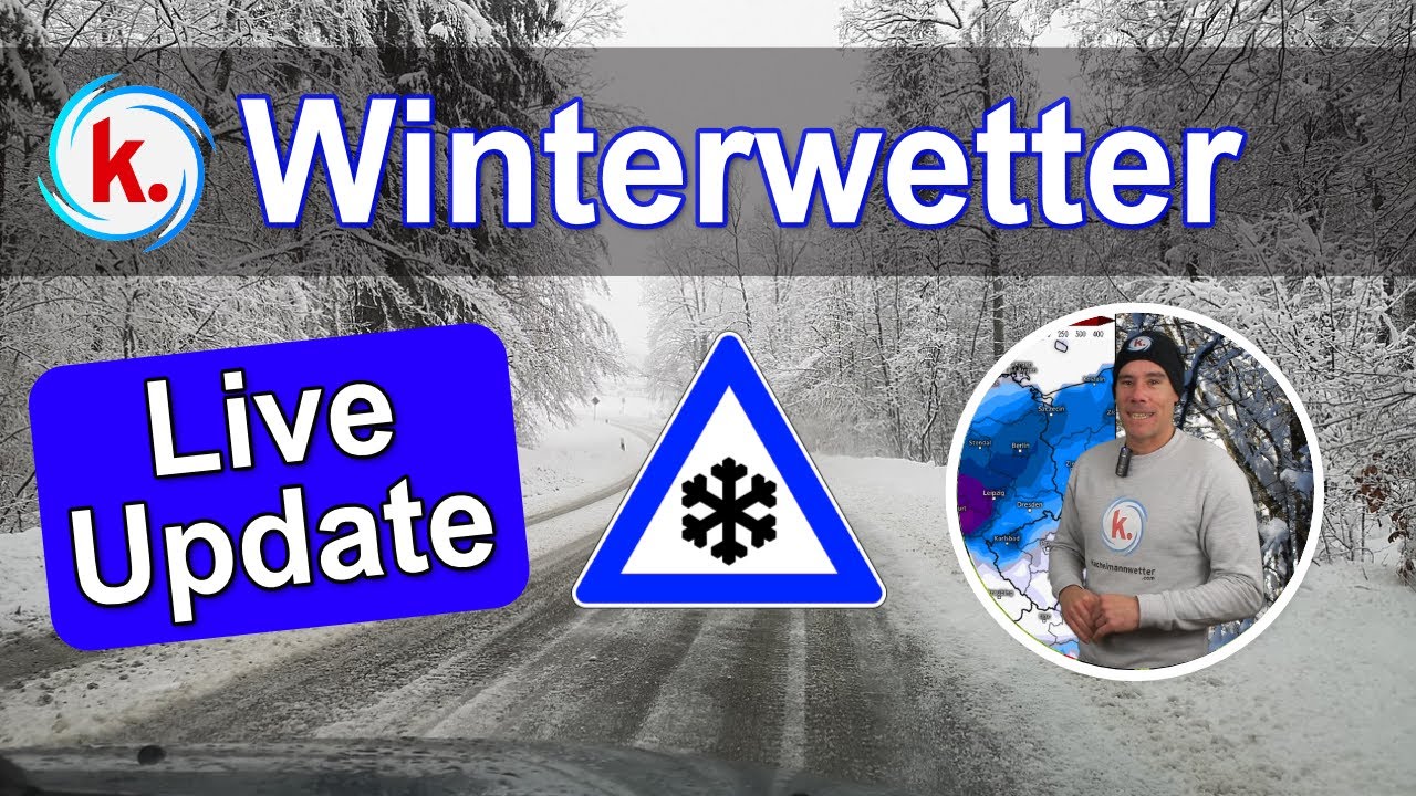 Winterwetter Live-Update - kräftiges Tief mit Sturm und Schnee zum Freitag