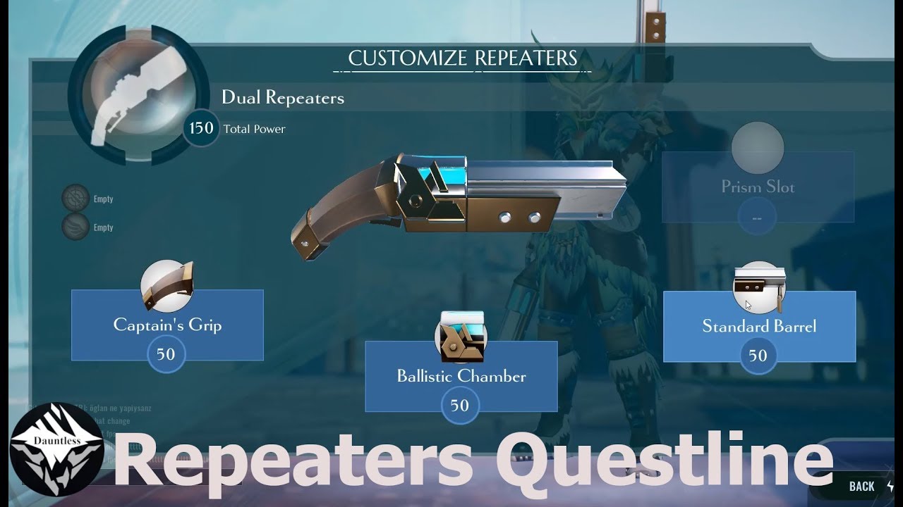 Dauntless : Compleet Repeaters Questline 