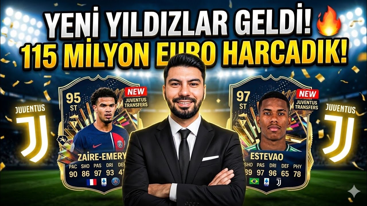 🟢 CANLI -  Juventus Kariyerinin Akibeti Ne Olacak? 🔥⚽ | FC26 KARİYER