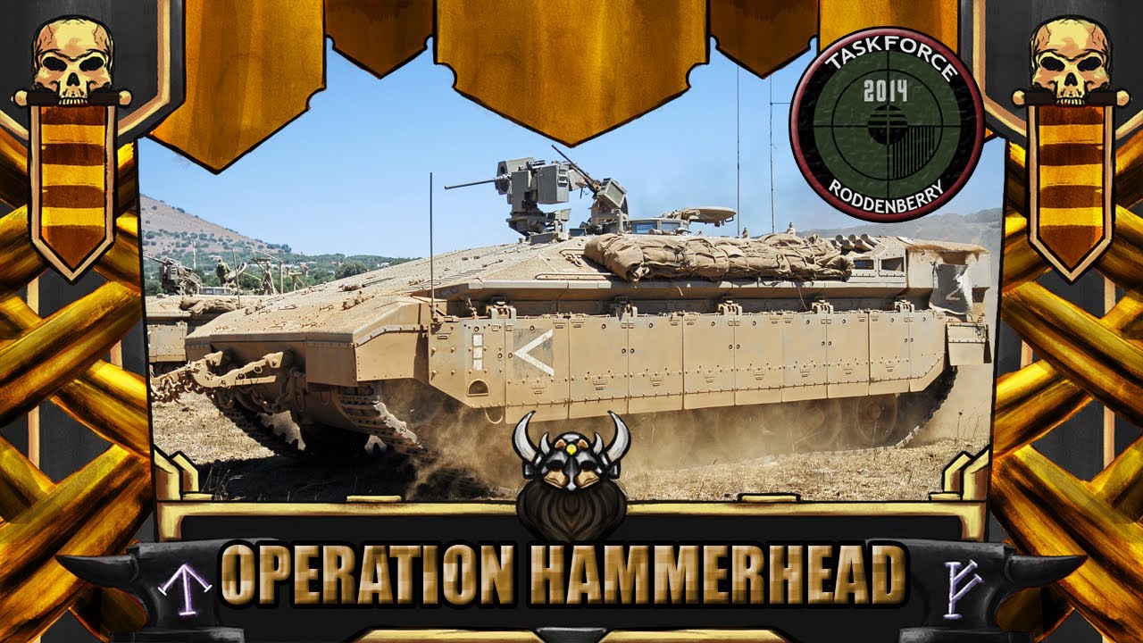 OP Hammerhead (Žalud) - TFR ArmA III IDF, 22 hráčů