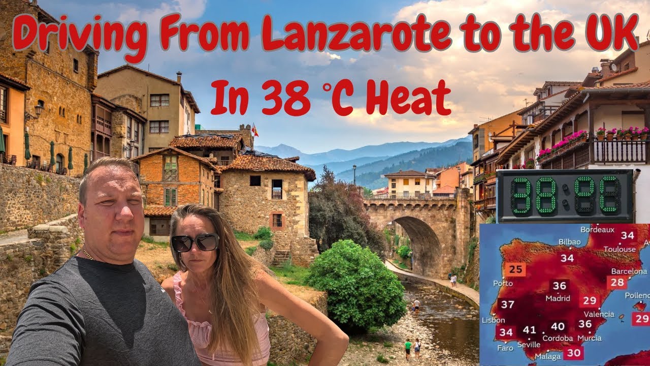 Canary Islands to the UK in a Motorhome Pt1 , Lanzarote Armas ferry to Cadiz and arriving in Spain