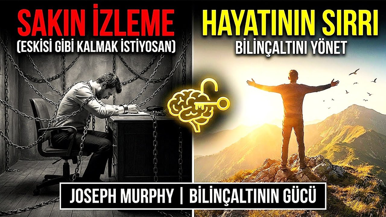 Hayatın Bir Tesadüf Değil! Bilinçaltını Yöneten Dünyayı Yönetir | Joseph Murphy