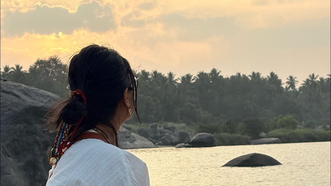 Beautiful stay in Hampi Heritage Resort Hampi💚 Roadtrip from Banglore to Hampi, Traveling Karnataka 