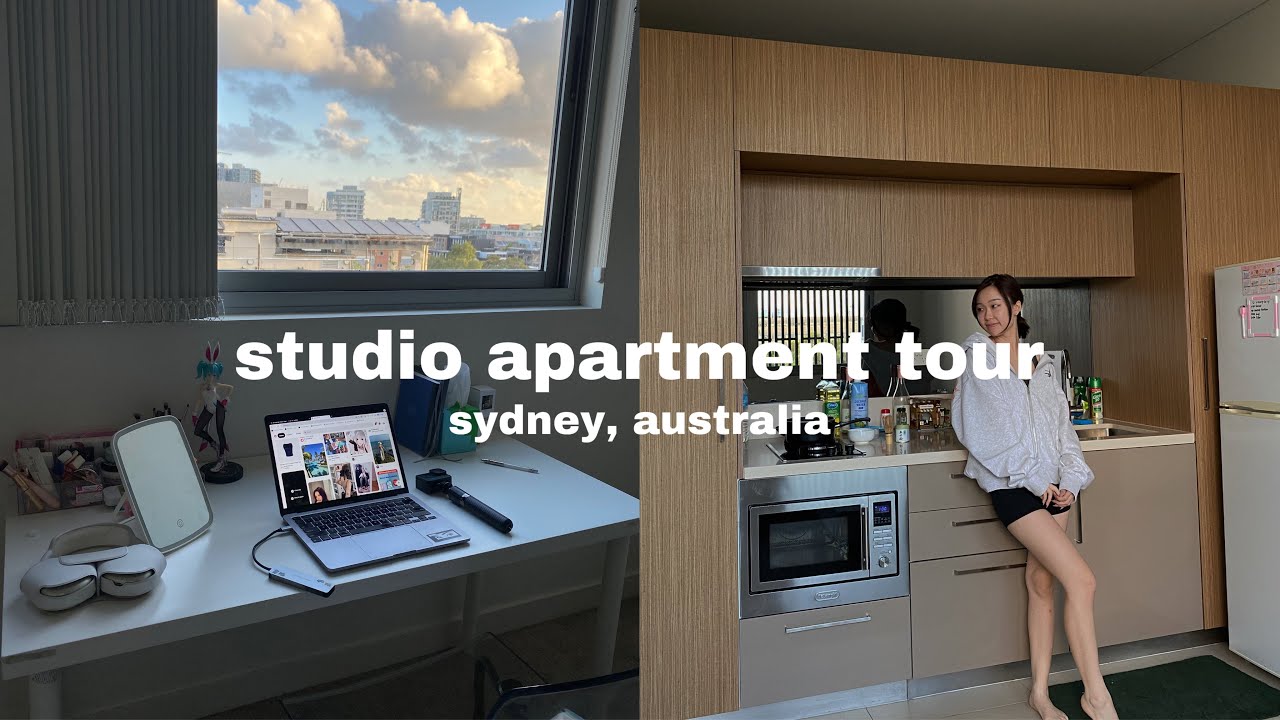 studio apartment tour | sydney study abroad