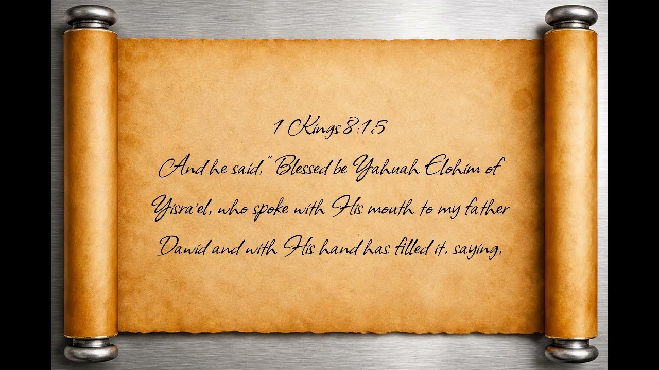 1 Kings 8 — English | BYNV Scriptures