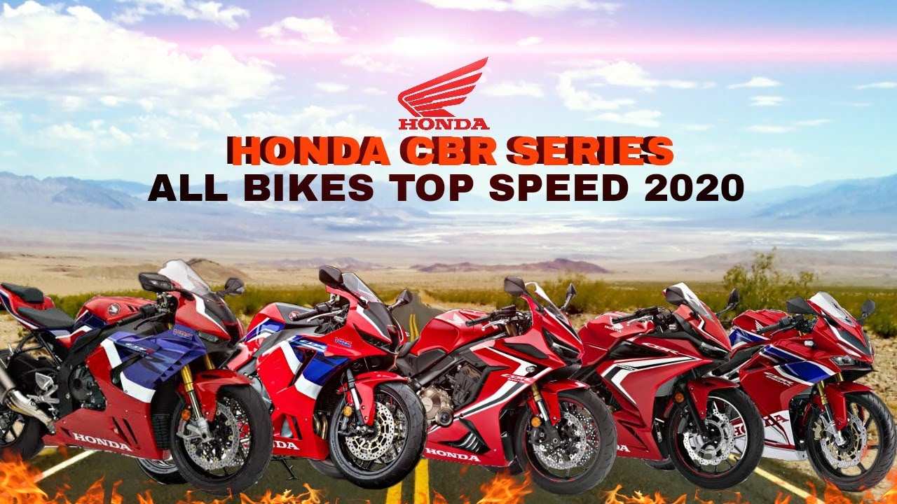 Honda CBR150R 250RR 500R 600RR 650R 1000RR-R Fireblade SP Top Speed