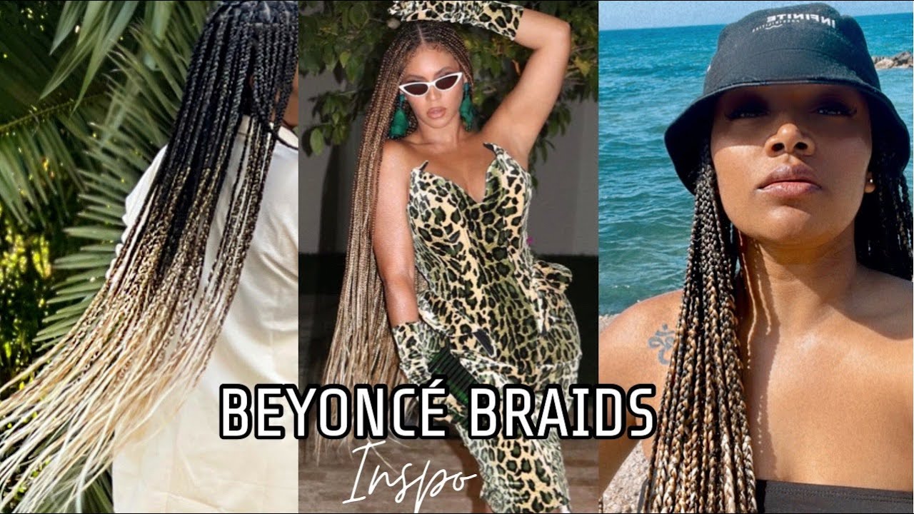 BEYONCÉ OMBRE BRAIDS INSPO | Waist Length Knotless Blonde Braids