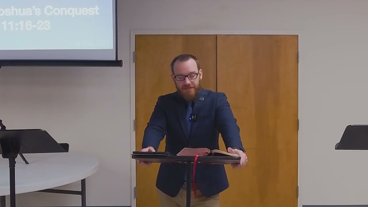 God's Hand in Joshua's Conquest - Joshua 11:16-23