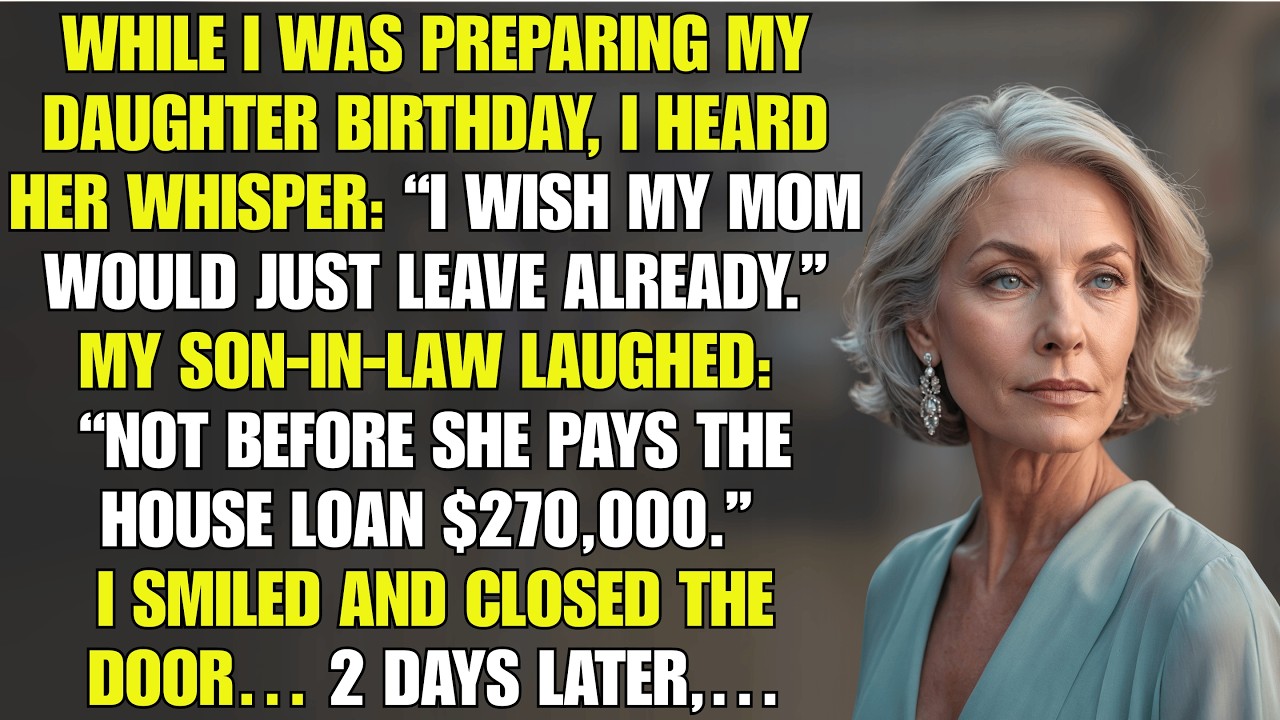 I Heard My Daughter Whisper, “I Wish My Mom Would Just Leave Already”… I Smiled And Closed The Door…