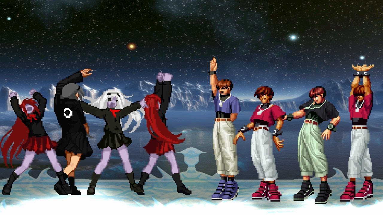 [KOF Mugen] Akiha Yagami Team VS Chris Team