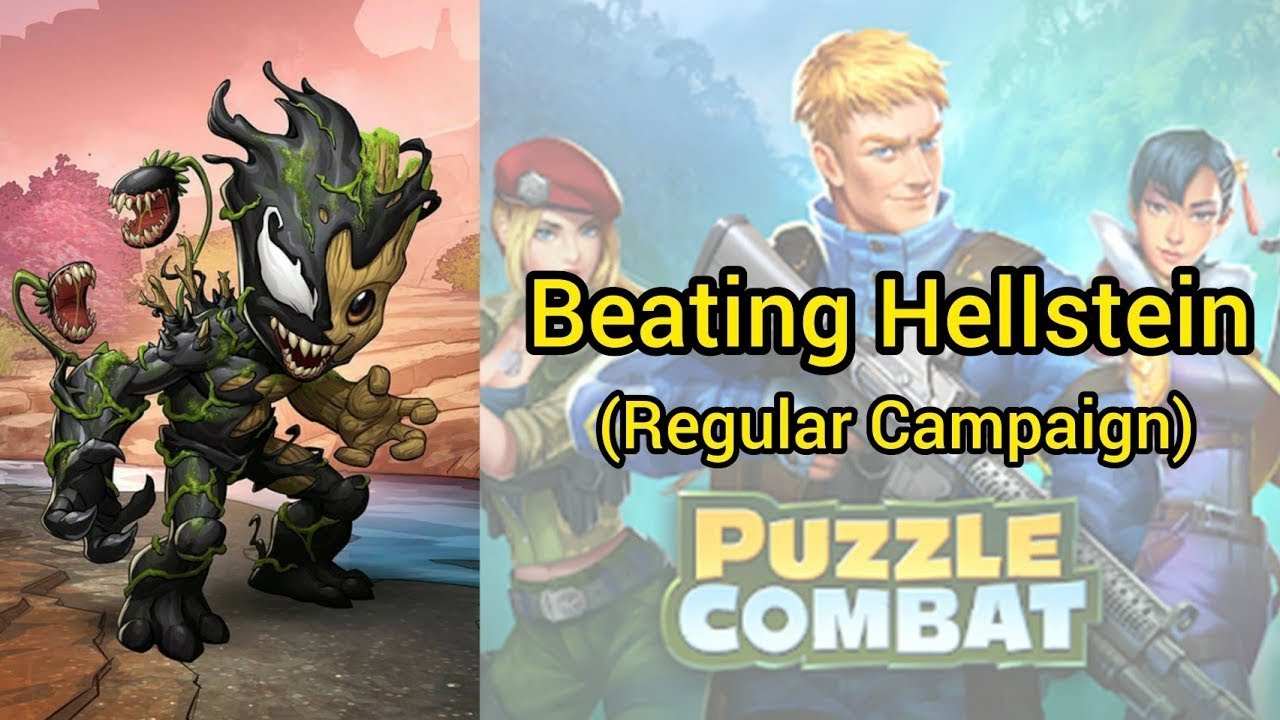 Puzzle Combat - Beating Hellstein (Regular Campaign)