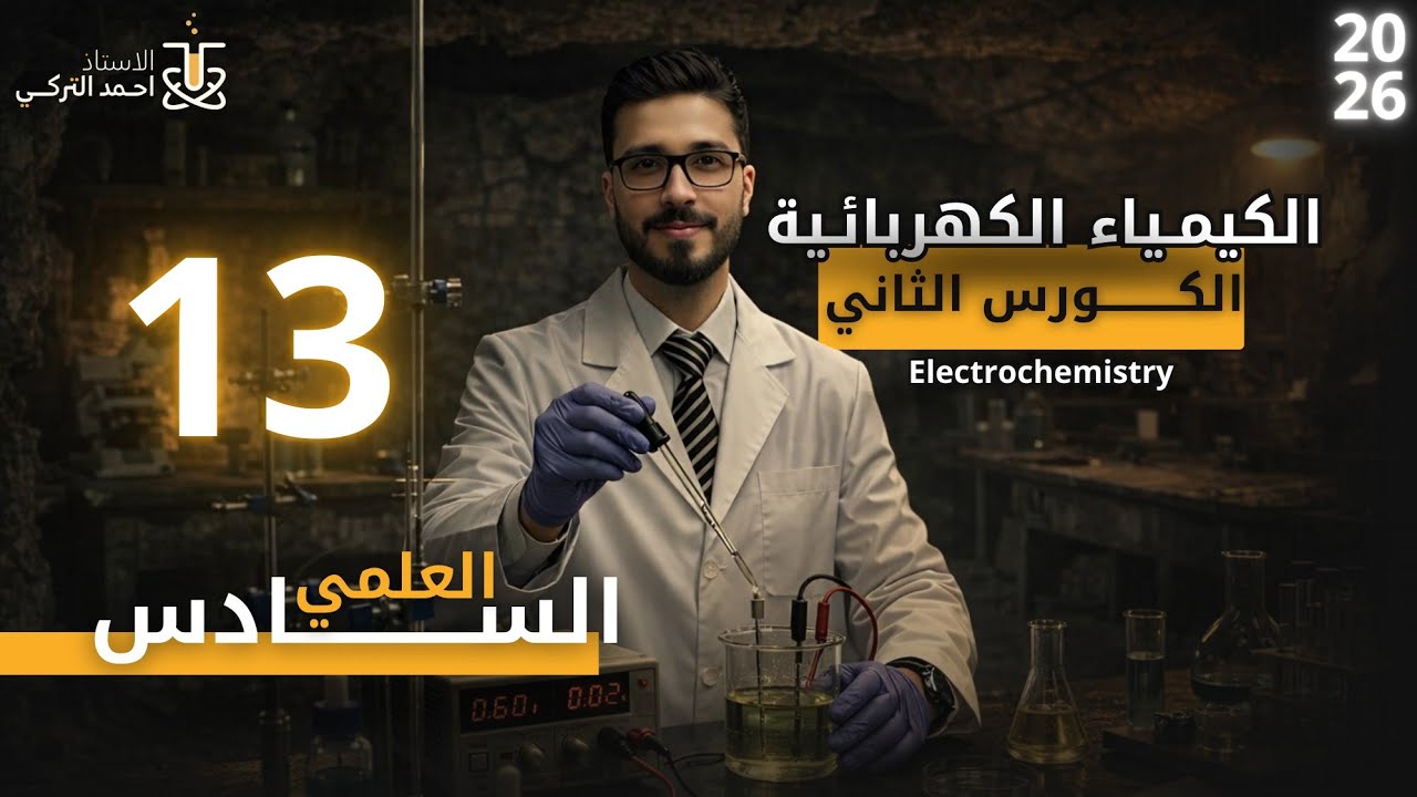 كيمياء السادس العلمي | المحاضرة الثالثة عشرة | الفصل الرابع | الأستاذ أحمد تركي