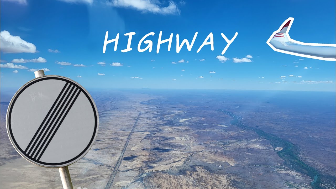 Glider flies 100km in just 36 minutes (uncut)