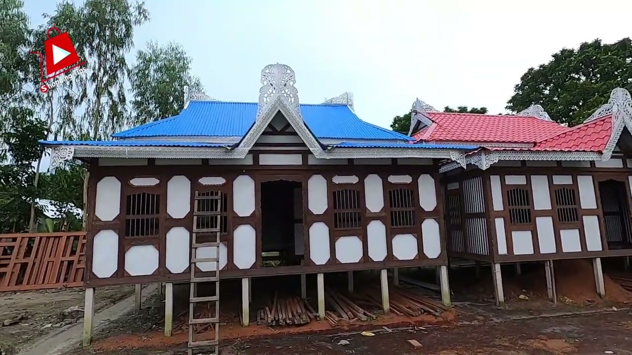 মুন্সিগঞ্জের ঐতিহ্যবাহী টিন কাঠের ঘর🏠Munshiganj Ghorer Haat
