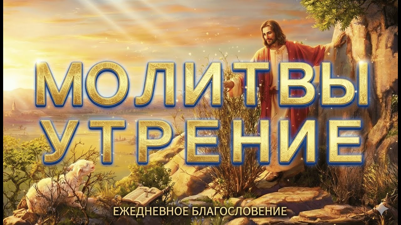 СЛУШАЙ КАЖДОЕ УТРО! Эта молитва творит чудеса. Благословение на день.