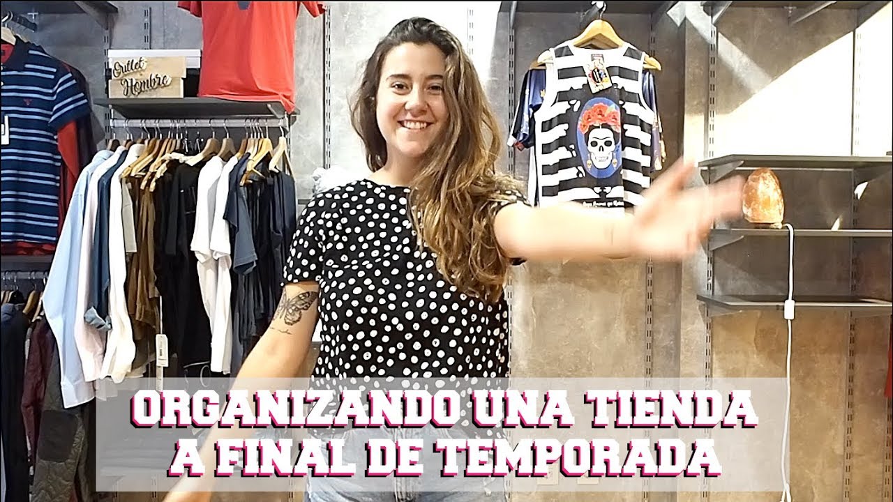 ¿Cómo organizar una tienda de ropa al final de la temporada? | Visual Merchandising